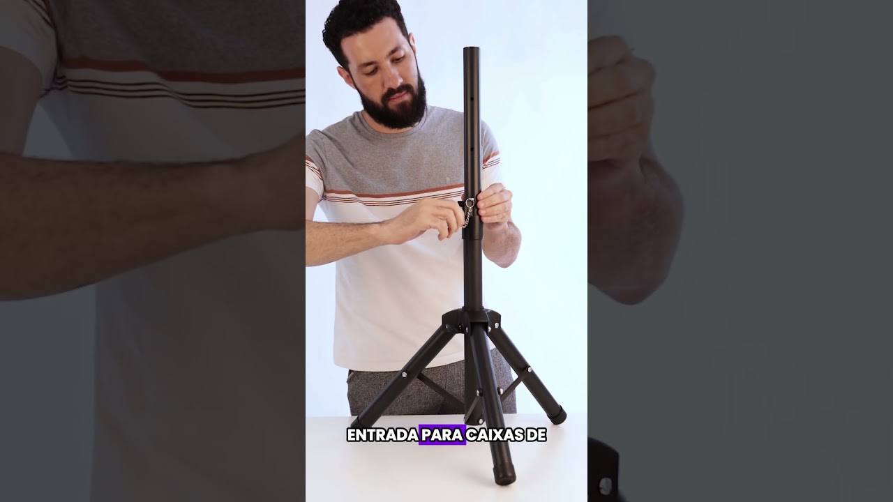 Tripé Polyvox para Caixa Amplificada