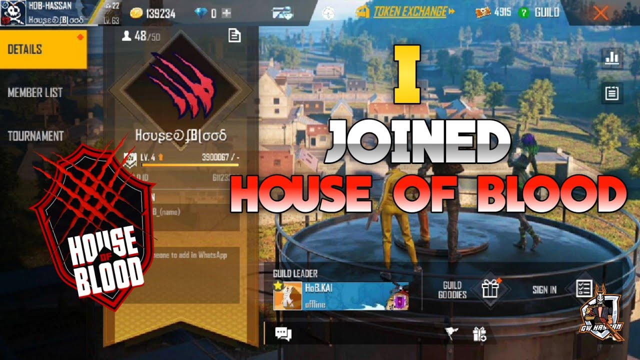 I Joined Pakistan's Best Esports Team "House Of Blood" Guild |GW HASSAN PK|