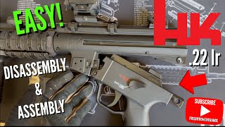 H&K MP5 .22lr Disassembly/Assembly