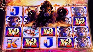 Buffalo Slots! 🎰🦬 $100 In..Lets See What Happens! 🎉🤩 #slots #buffalo #gambling  #casino #youtube screenshot 1