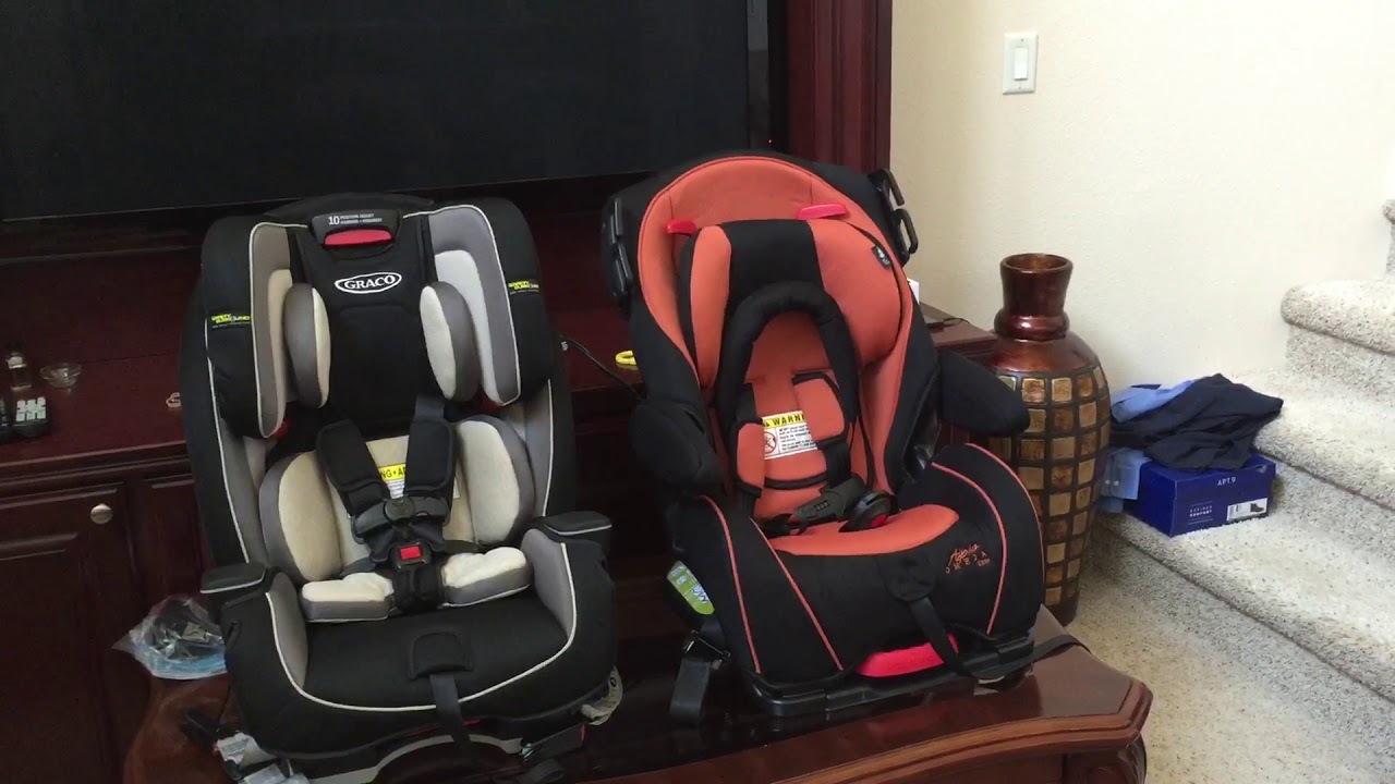 Graco milestone vs eBay/Amazon convertible car seat. YouTube