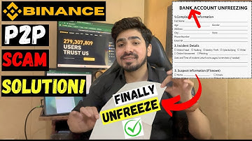 “Binance P2P Bank Account Freeze Scams | Cyber Crime Notice | Solutions for P2P Trading in India P2”