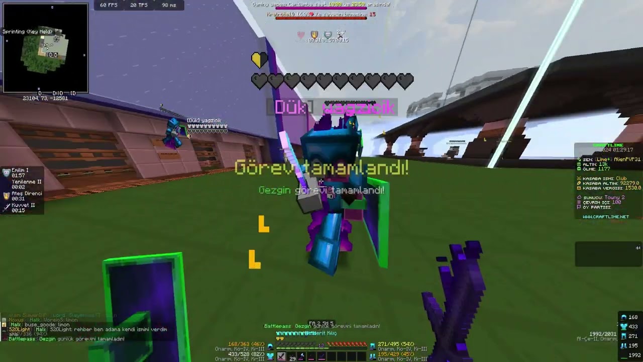 Craftlime kill montage - Craftlime'ı ben vurdum (Unbeaten ve Yagzicik için)