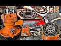 How To Repair Hydraulic Swing Motor For Doosan Excavator Clean And Rebuild Process 