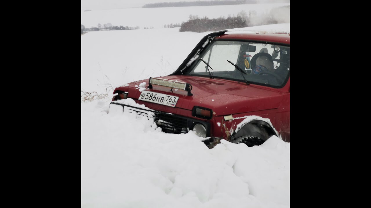 ПЕРВЫЙ ГЛУБОКИЙ СНЕГ. ПАДЖЕРО СПОРТ\\ШЕВРОЛЕ НИВЫ\\ХОВЕР И НИВА. - YouTube