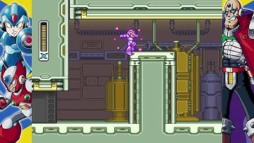 Mega Man X Legacy Collection (PS4) - Megaman X - Spark Mandrill