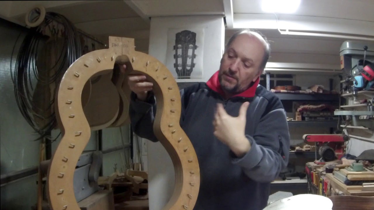 Unión del mango y la caja de la guitarra - 1° parte