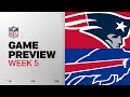Week 5 Showdown: New England Patriots vs Buffalo Bills π β Game Preview & Live Coverage