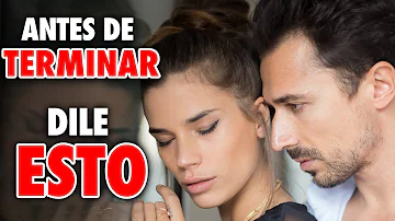 ¿Cómo terminar una relación con alguien que no te quiere?