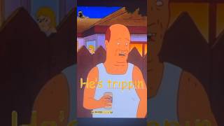 King of the hill - Bill and Boomhauer trip sit for a pigeon 🙂 #shorts #short #youtubeshorts #funny