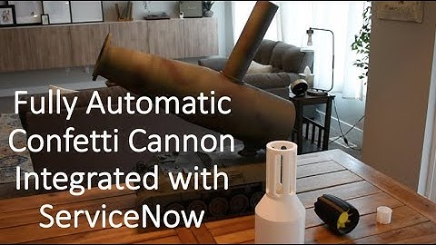 Confetti Cannon - Integrated with ServiceNow (Official Video)