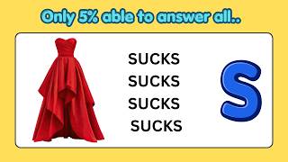 Only 5% able to Solve These Rebus Brain Teasers 🧠 | Quiz Challenge#31