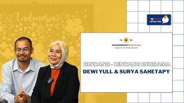 Bincang - bincang bersama Dewi Yull dan Surya Sahetapy