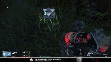 Destiny Crucible Ghost Fragment Asylum location