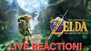 My FIRST REACTION to The Legend of Zelda Ocarina of Time on Switch 2!