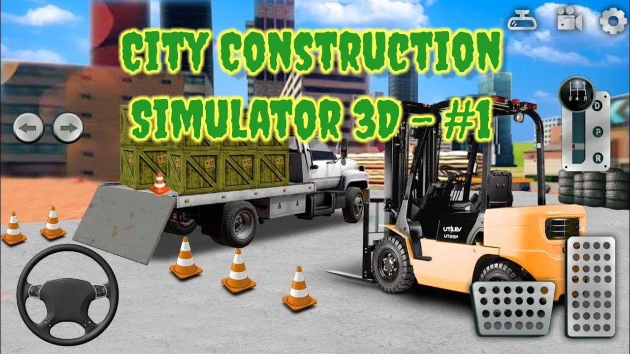 City Construction Simulator 3D 1 Forklift Truck Game