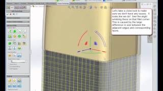 Attaching a Sub-D model to edges of a SolidWorks body.