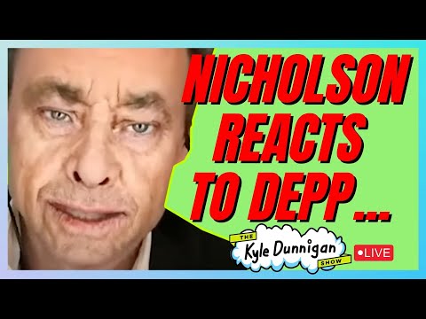 Jack Nicholson Reacts to Amber/Depp Trial