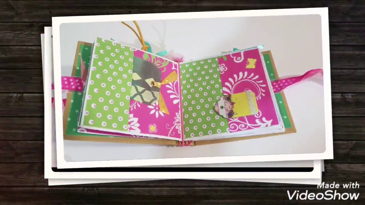 Mini álbum ( Scrapbooking) YouTube