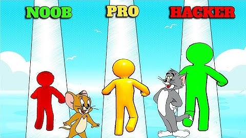 NOOB vs PRO vs HACKER | In ScaleMan | With Tom And Jerry | DigiOn Gamer
