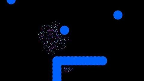 Boids-style flocking/swarming with Python and Pygame