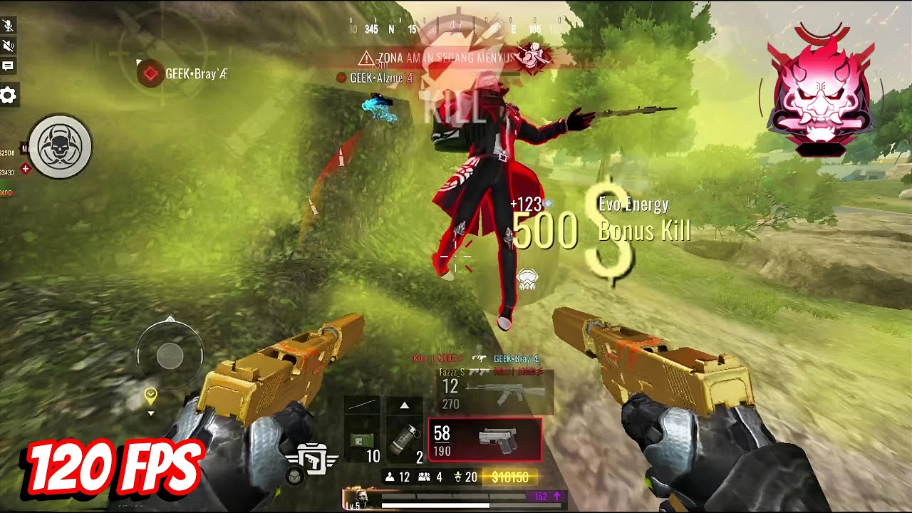 Nabrak Squad Kill 2 Kali | Blood Strike Gameplay 20 Kill 8888 Damage