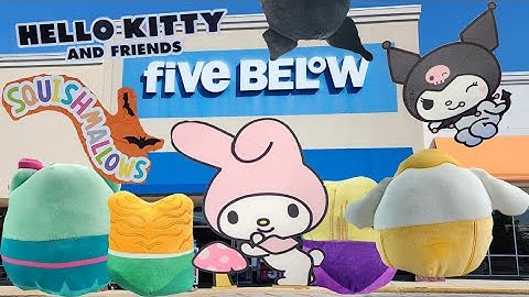 Five Below Hello Kitty Sanrio Halloween Squishmallow Hunting 2023
