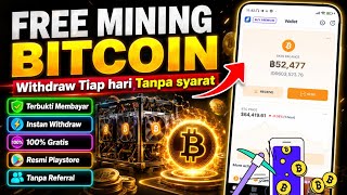 Withdraw Daily! 2026 Free Bitcoin Mining App That Actually Pays | How to Mine Bitcoin on Android screenshot 3