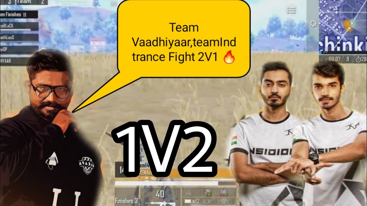 TEAM VAADHIYAR, TEAM INDTRANCE 2V1 🔥 | TEAM ANTARYAMI, TEAM SOULAMAN 4V4 🔥😎