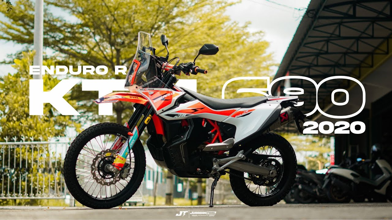REVIEW KTM 690 ENDURO R 2020 l SUDAH TERPASANG FAIRING RADE/GARAGE ...