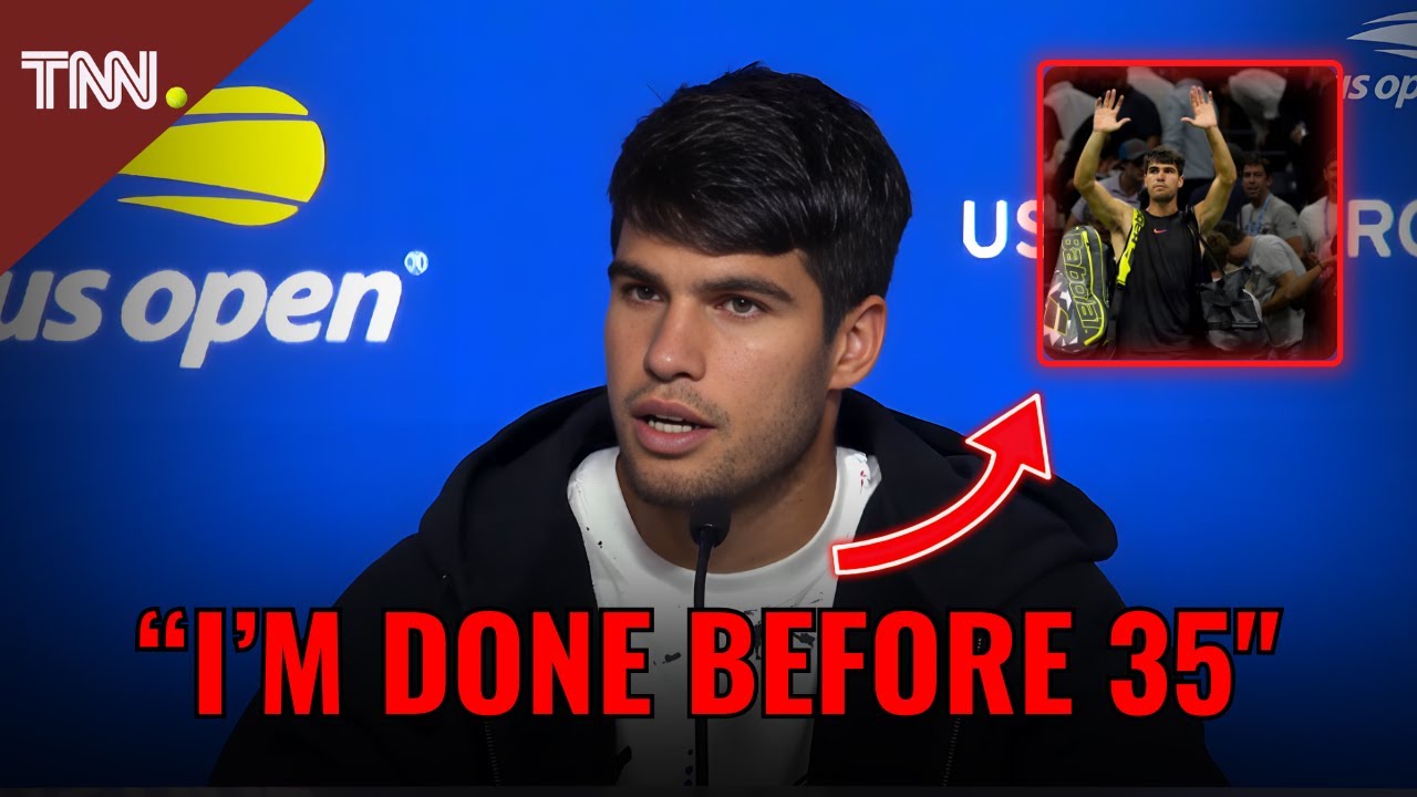 BREAKING: Carlos Alcaraz ANNOUNCES His Retirement Age