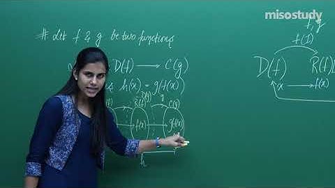 CBSE11&12th Mathematics | Composition of Functions | Theory | In English | By Misostudy