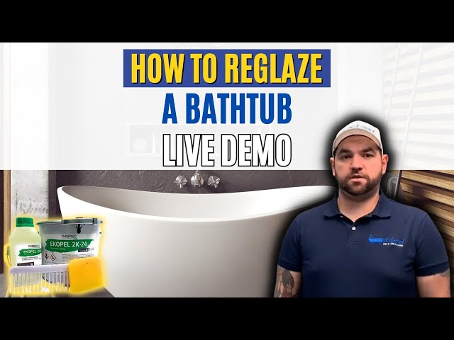 Super simple how to paint a bathtub 