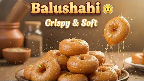 Crispy Balushahi Recipe | हल्की खस्ता बालूशाही घर पर | Sweet Balushahi Banane ka Asaan Tarika