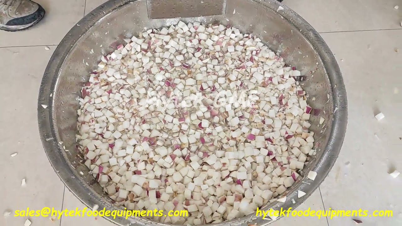 Turnip Dicing,Cubing 15mm /Vegetables Cube Cutting /Turbo Dicer for Potato,Carrot,Onion,Tutti Frutti