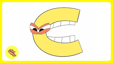 How to Draw Alphabet Lore C
