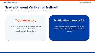 GC Multi Factor Authentication Student Guide