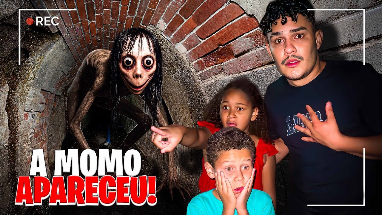 A MOMO APARECEU 😱