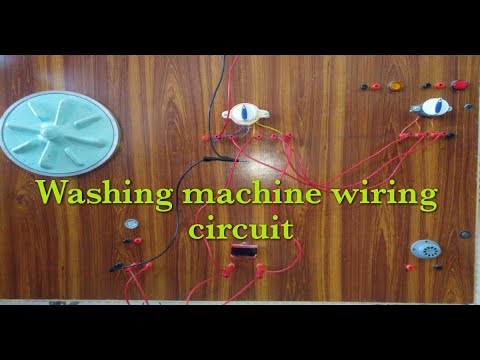 Washing machine timer circuit | washing machine wiring | FT Tech - YouTube