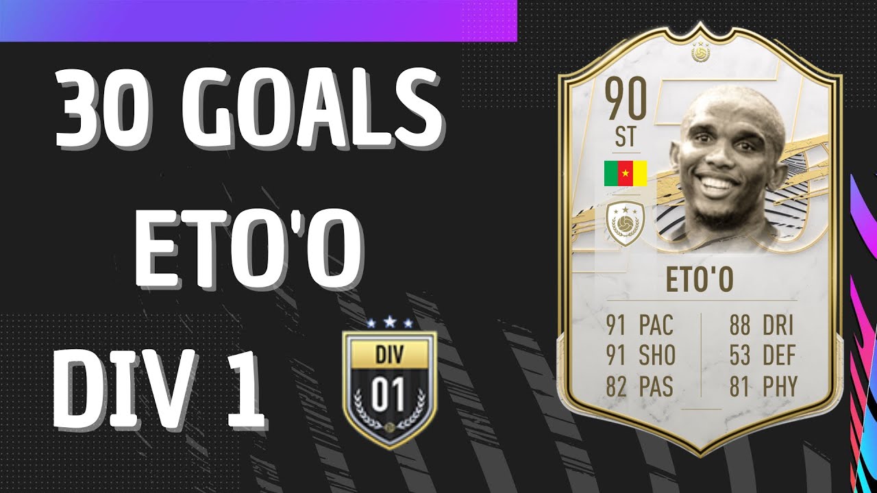 FIFA 21 MID SAMUEL ETO'O 90 | 30 GOALS  | FIFA 21 Ultimate Team
