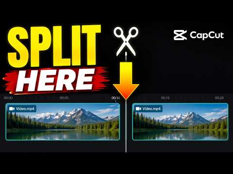 How to Split a Video in CapCut