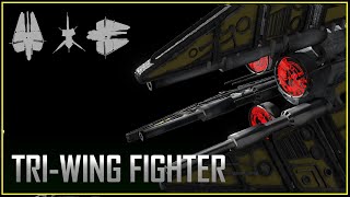 Tri-wing fighter -  intro - Galaxies and Empires screenshot 4