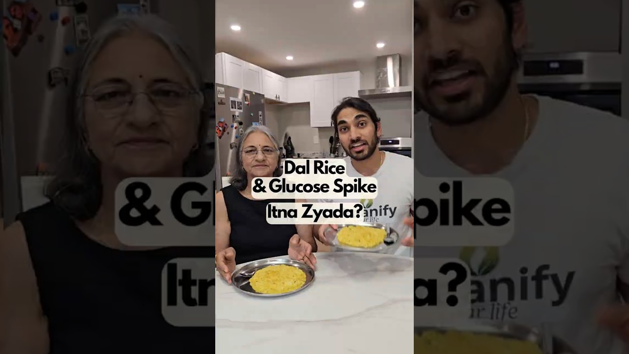 Dal Chawal vs Glucose Spike