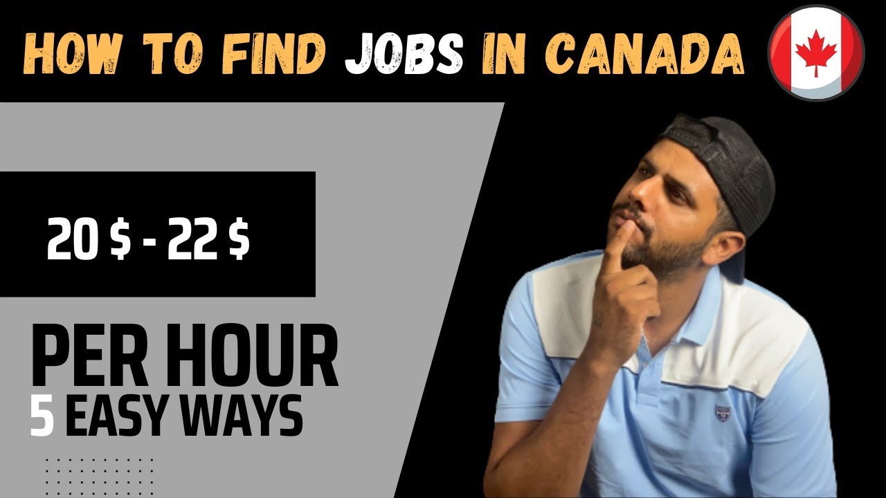 how to find Jobs in Canada 🇨🇦 5 ways to Find First job in Canada