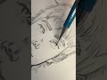Hyunjin pt.1 #art #drawing #artprocess #fanart #straykids #hyunjin #sketch #portrait