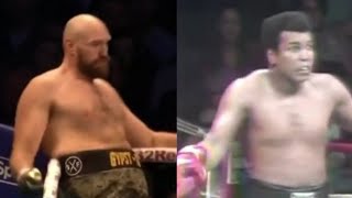 Tyson Fury tries the Ali \