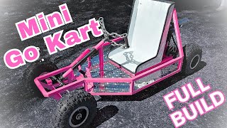 Go kart build 49cc. Homemade Mini GoKart Full build. #diy #viral #2stroke #toys #fun #homemade #cool