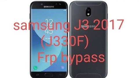 Samsung galaxy J530F (j5 2017) Frp bypass