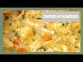 Easy and flavorful chicken and dumplings recipe