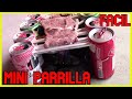 COMO HACER UNA PARRILLA PARA ASADOS CON LATAS